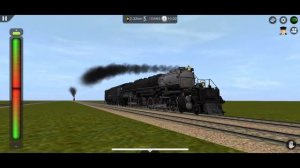 Trainz Driver2 - Big Boy V.S. The General locomotive (Race!)