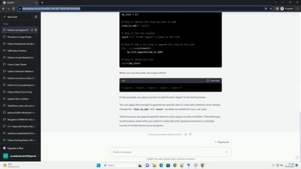 Appending with lists in python using a counter to add specific items