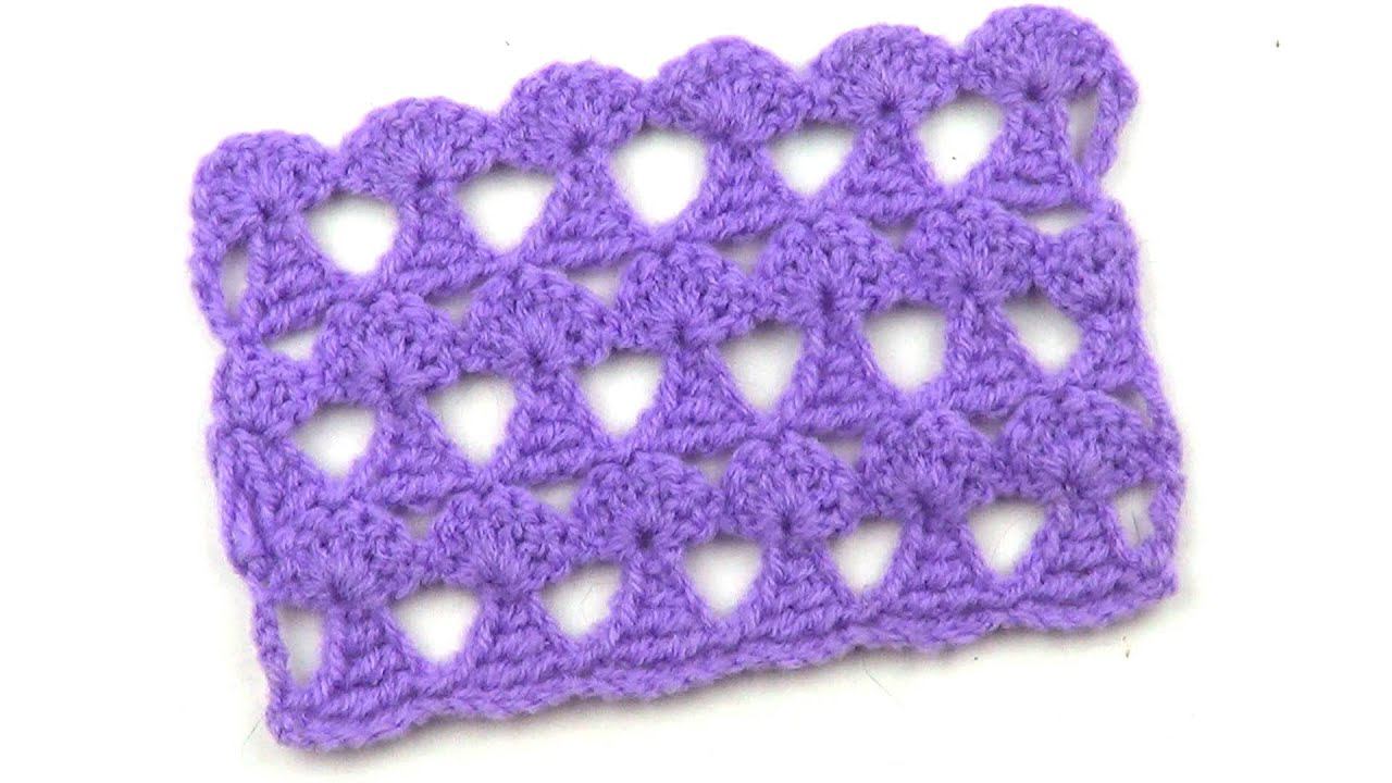 Ажурный узор Баобабы Openwork Baobabs pattern смотреть онлайн