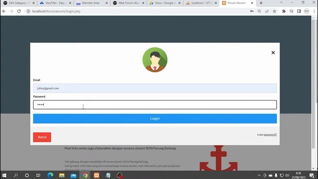 Web Forum Alumni Source Code PHP смотреть онлайн