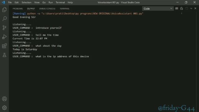 FE PBL VOICE ASSISTANT смотреть онлайн