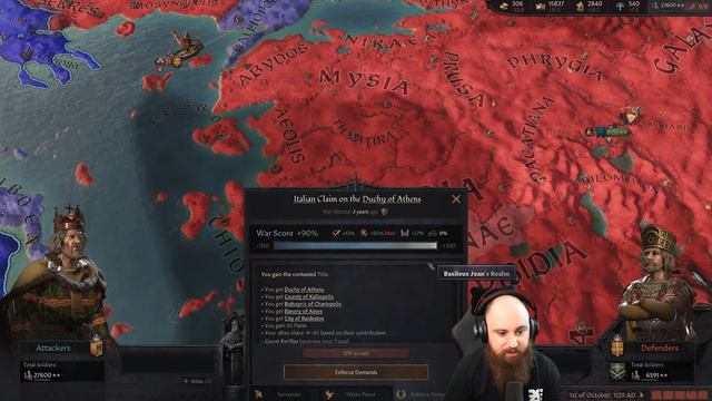 THE ROMAN EMPIRE RESTORED! Crusader Kings 3 - Restoring the Roman Empire Campaign #38 смотреть онлайн