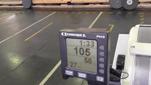 Инструкция: ступенчатый тест на Concept 2