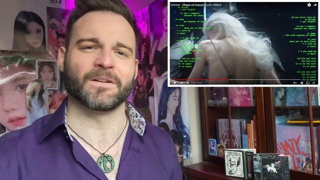 Reacting to GRIMES - PLAYER OF GAMES (Lyric Video) | SHE'S BACK!! ?? смотреть онлайн