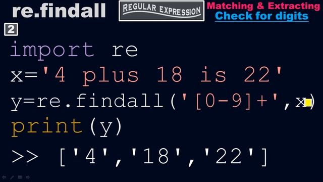 Regular expression for more than one digit in expression - Matching & Extracting - Python by #Moein смотреть онлайн