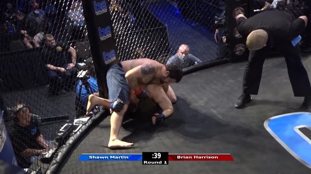 B2 Fighting Series features Shawn Martin vs Brian Harrison at HRMMA 118 смотреть онлайн