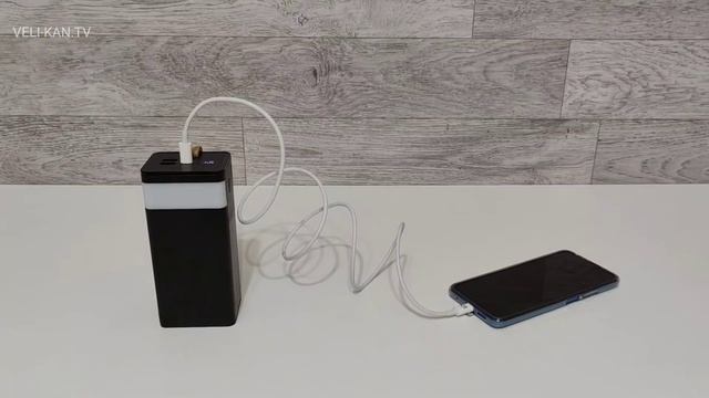 Лучший Power Bank с быстрой зарядкой и светильником 40000 mah XO-PR130 полный обзор! смотреть онлайн