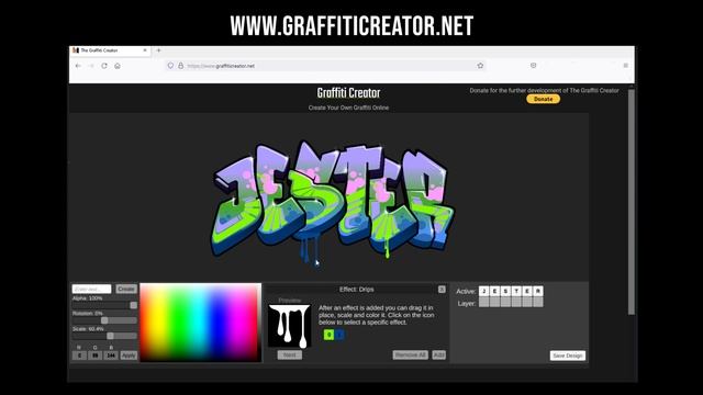 New Features added to The Graffiti Creator смотреть онлайн