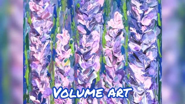 Art work “Lavender"" готовая картина за час, акриловая живопись, мастер-класс по живописи акрилом смотреть онлайн