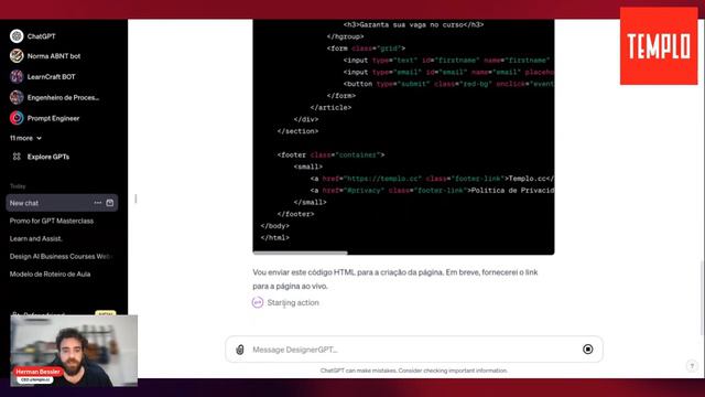 Designer GPT | Criar site ficou mais simples com esse agente ia смотреть онлайн