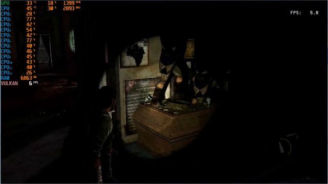 Кинематографические 5 FPS в The Last of Us [RPCS3] эмулятор смотреть онлайн