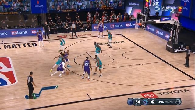 Юта Джаз - Мемфиз Гриззлис 5.08 Хайлайты Jazz Grizzlies Рестарт НБА смотреть онлайн