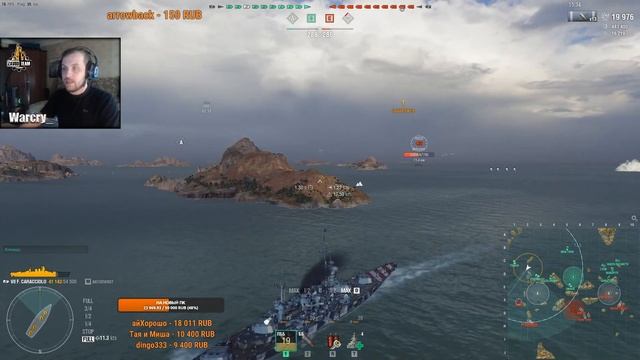 F. CARACCIOLO - Линкор ИТАЛИИ VII ур. | [ZAVOD] | World of Warships смотреть онлайн