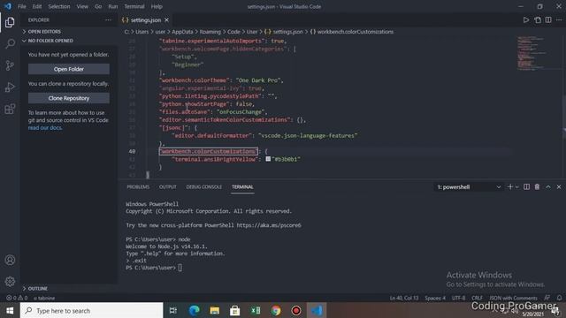 [SOLVED] Vs Code Terminal Colours Not Working Problem смотреть онлайн