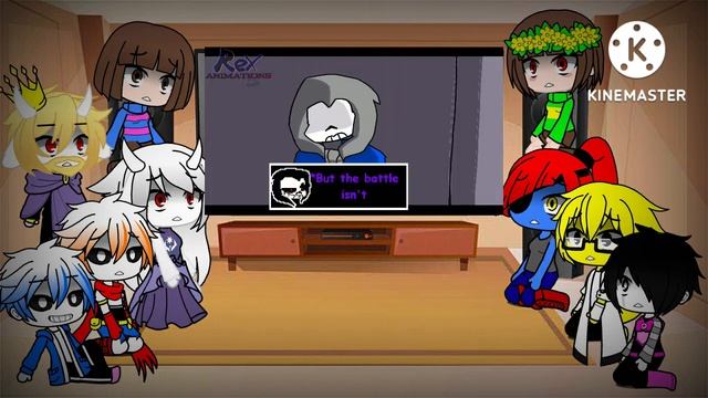 Undertale reacts to DustDust!Sans vs Murder Time Trio смотреть онлайн