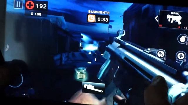 Игровой процесс Dead Trigger 2 на планшете TurboPad 1014i смотреть онлайн