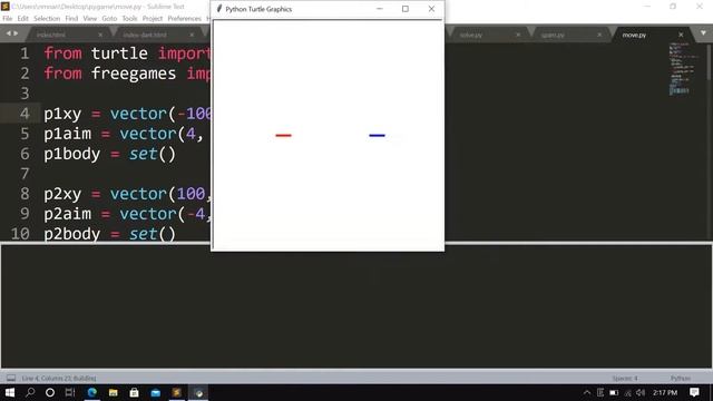 Python Game Touch смотреть онлайн