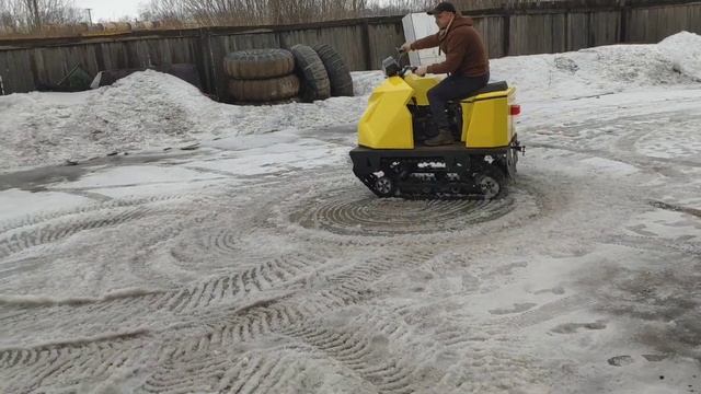Вездеход Химера бортовой поворот . смотреть онлайн