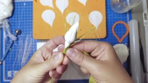 ???Эустома из сахарной пасты??Sugar paste eustoma?от @olgaskoryk