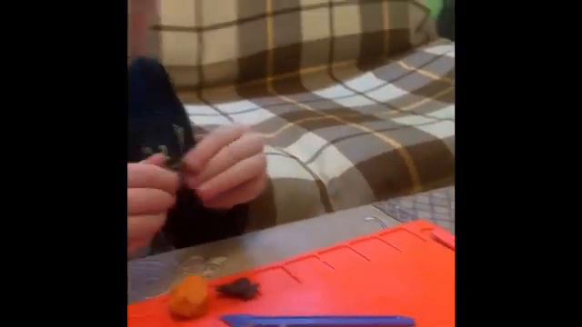 деревня Майнкрафт из пластилина смотреть онлайн