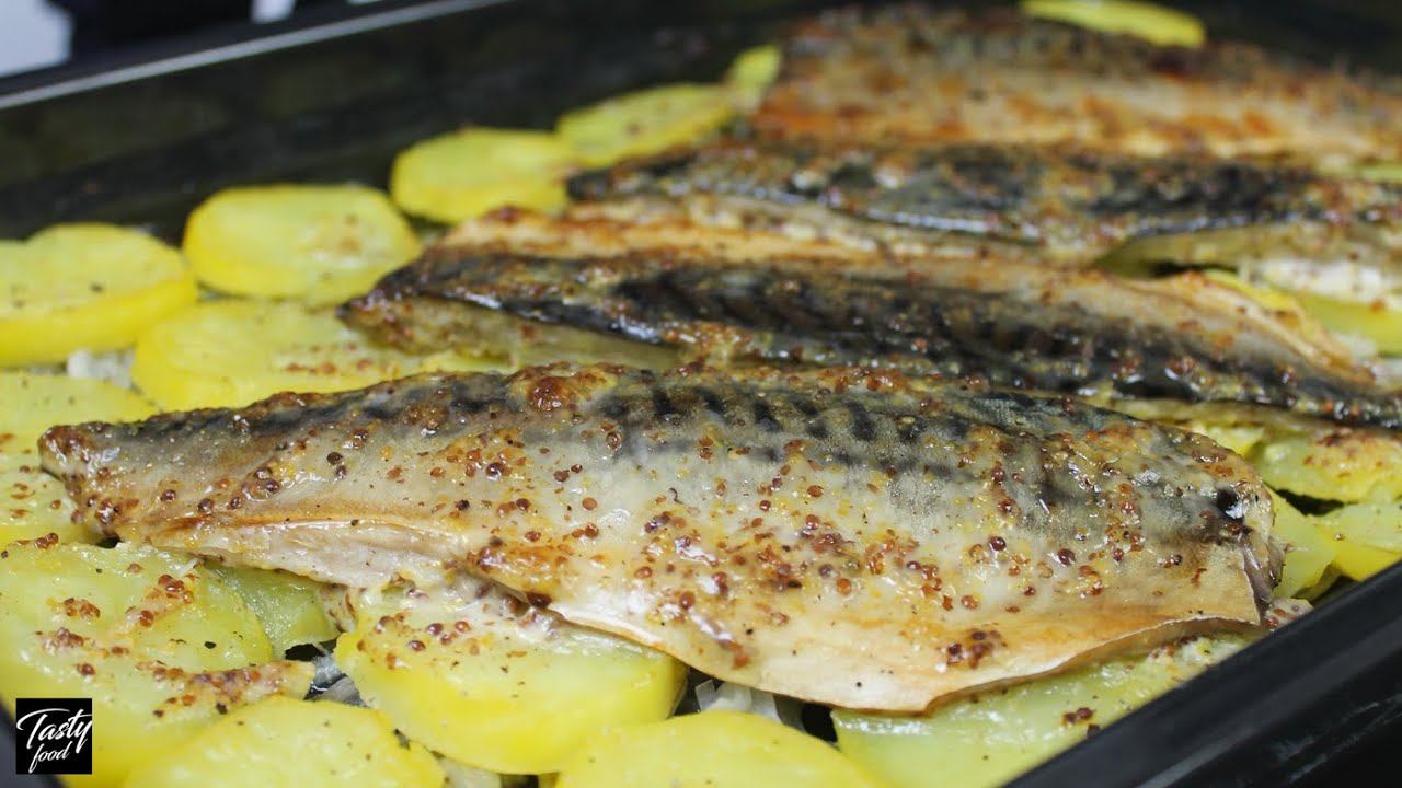 Один из Лучших Рецептов Скумбрии в Духовке! смотреть онлайн