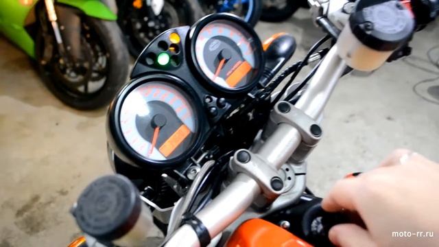 Ducati Monster S2R 2007. Детальное видео MOTO-RR смотреть онлайн