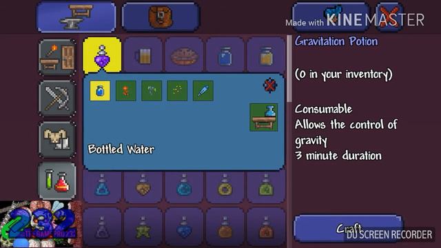 How to Make a GRAVITION POTION in Terraria смотреть онлайн