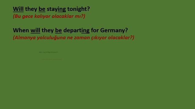 40 Interrogative Sentences in Future Continuous Tense смотреть онлайн