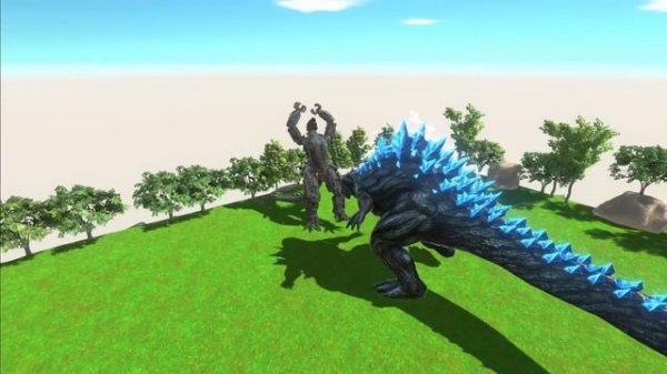 Godzilla Earth VS All Godzilla Epic Battle - Animal Revolt Battle Simulator