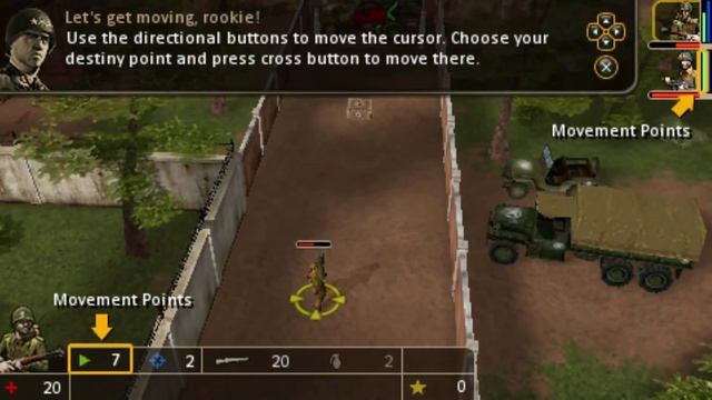 Legends of War: Patton's Campaign [PS Vita] начало игры смотреть онлайн