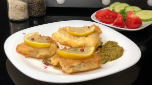 Палтус в кляре | палтус рецепты | рецепты просто.mp4