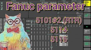 Влияние параметров на цикл глубокого сверления G83. 5101#2, 5114, 5115.