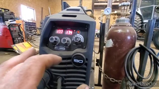 PRO POINT 180 MULTI PROCESS DUAL VOLTAGE WELDER!! смотреть онлайн