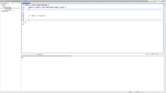 Java: Variable scopes and method overloading смотреть онлайн