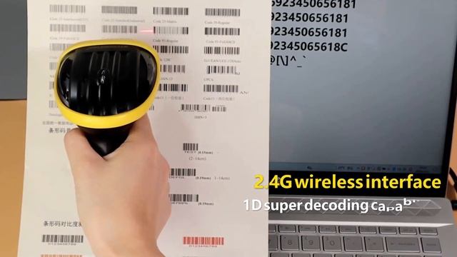X-620E 1D Laser Wireless Barcode Scanner смотреть онлайн