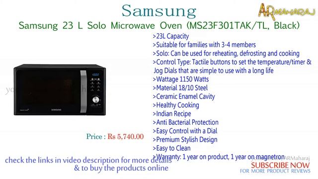 Top 5 Best Solo Microwave Ovens in India with Price | Best Microwave Oven Under 5000 Rupees смотреть онлайн