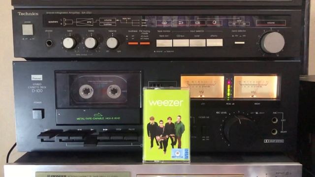 Island In The Sun | WEEZER | Cassette | Sansui D-100
