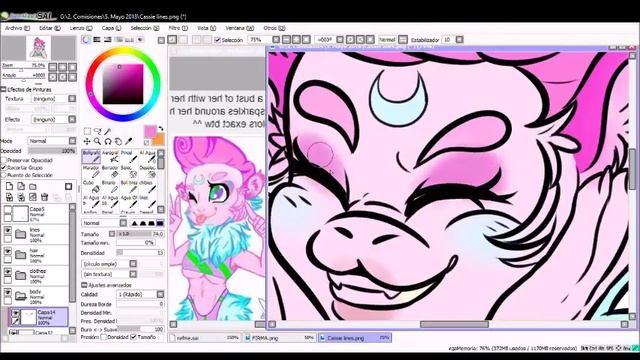❤ SPEEDPAINT ❤ Cassie- full color + Bust смотреть онлайн