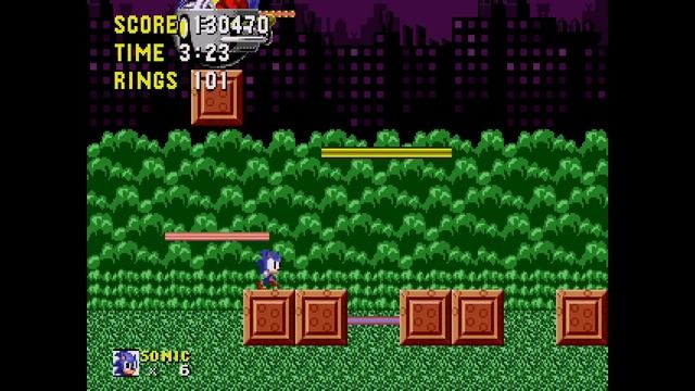 Sonic, but he's really really small! - Sonic 1 Rom Hack смотреть онлайн