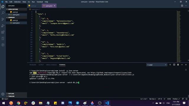 Creando una REST API! смотреть онлайн