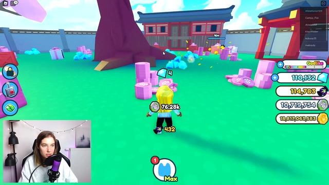 БРАЙС ДАЛ МНЕ ЛУЧШЕГО ПЕТА В PET SIMULATOR ROBLOX! Получила миллион сразу как зашла в Роблокс смотреть онлайн