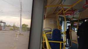 Вологда ЛиАЗ 5292.67 (CNG) Б/н 014 маршрут 2 до конечной часть 2 (27.05.2022)