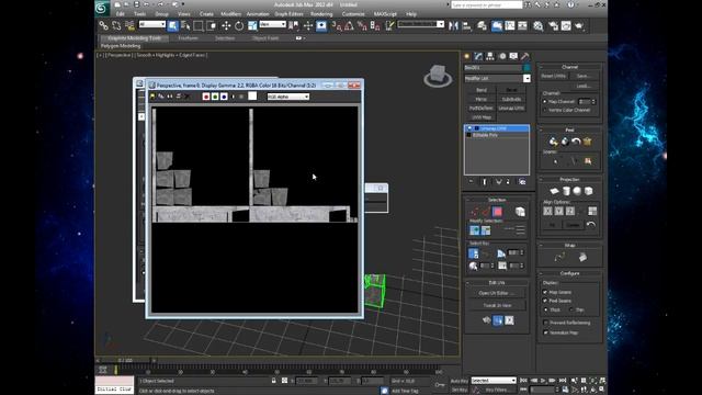 Запекание текстур в 3ds Max смотреть онлайн