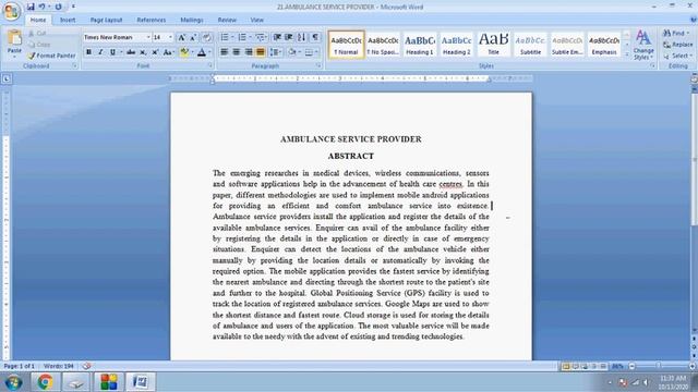 AMBULANCE SERVICE PROVIDER смотреть онлайн