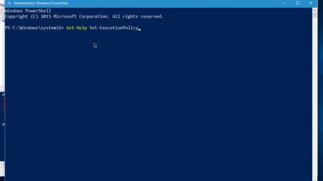 How to run Powershell scripts | Change execution policy in powershell смотреть онлайн