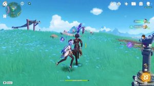 Играю Онлайн с друзьями! Genshin Impact