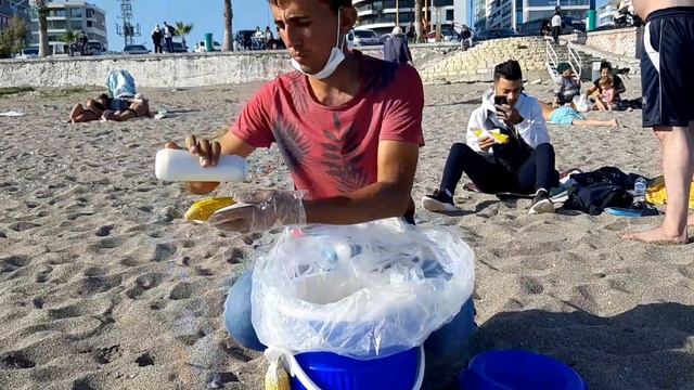 Море в конце ноября в Анталии/последние дни осени/Турция/ смотреть онлайн