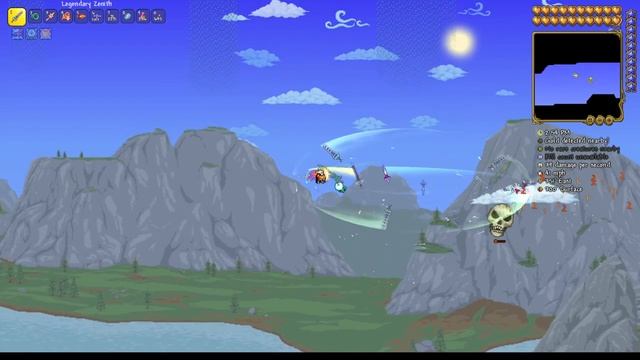 How To Defeat The Dungeon Guardian in Terraria 1.4.4! смотреть онлайн