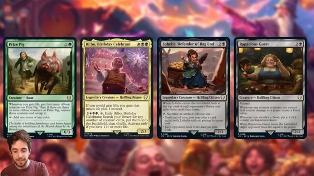 "Food and Fellowship" Lord of the Rings Commander Precon Preview! | Magic the Gathering Spoilers смотреть онлайн