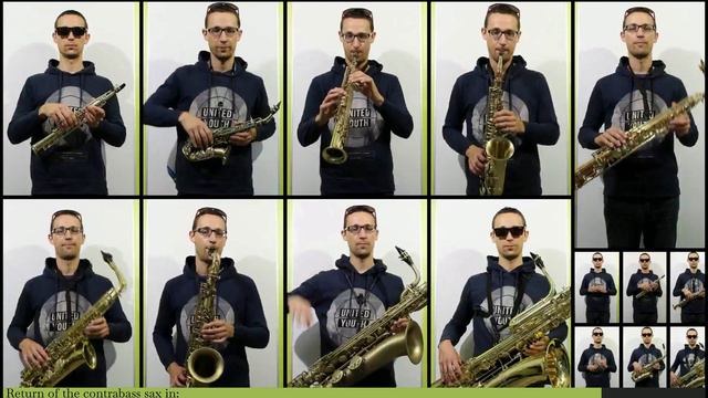 Loonboon on sax - saxophone only (a saxapella) смотреть онлайн